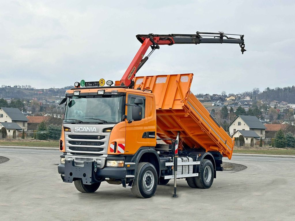 Scania G360 Kipper 4,10m *PK 11002 B + FUNK *4x4 Scania G360 Kipper 4,10m *PK 11002 B + FUNK *4x4 - شاحنة قلاب, شاحنة كرين: صورة 2 Scania G360 Kipper 4,10m *PK 11002 B + FUNK *4x4 Scania G360 Kipper 4,10m *PK 11002 B + FUNK *4x4 - شاحنة قلاب, شاحنة كرين: صورة 2