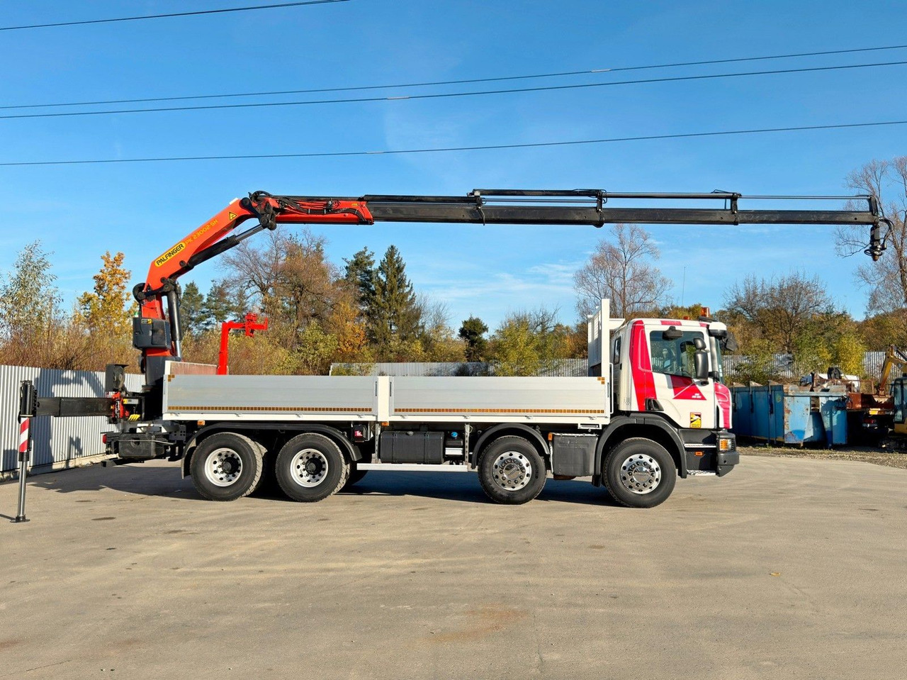 Scania P 450* PRITSCHE 6,90m * PK 23002- SH C FUNK *8x4 - شاحنة كرين: صورة 5 Scania P 450* PRITSCHE 6,90m * PK 23002- SH C FUNK *8x4 - شاحنة كرين: صورة 5