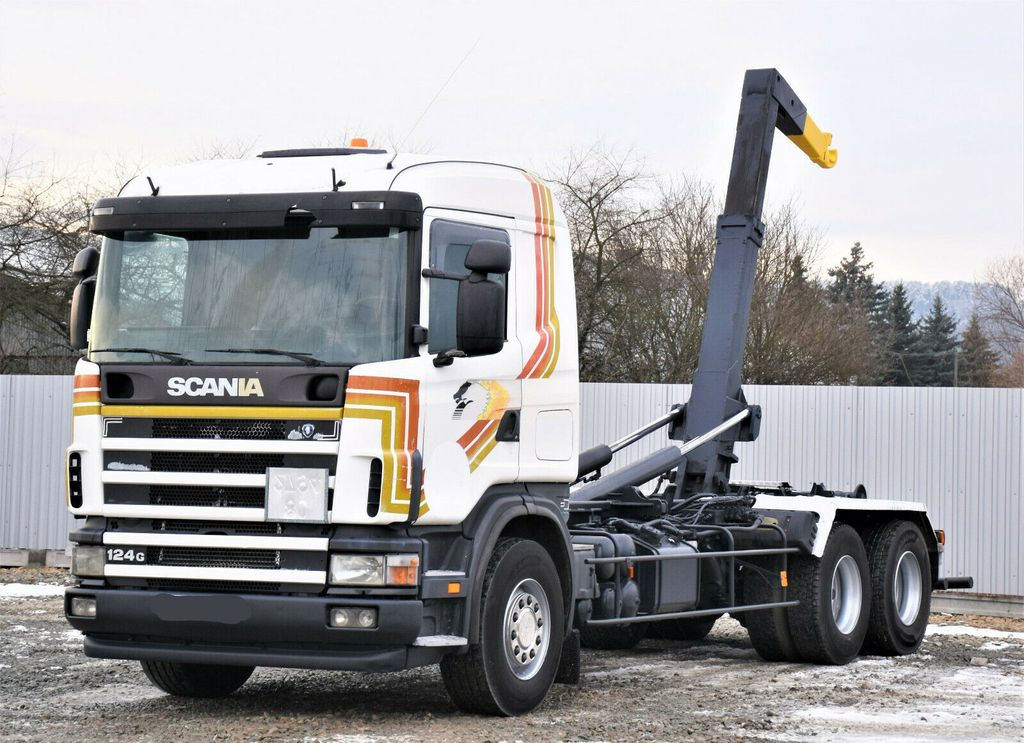 Scania R124 470 Abrollkipper *6x2* Top Zustand ! Scania R124 470 Abrollkipper * 6x2 * Motor Problem - شاحنة برافعة خطافية: صورة 2 Scania R124 470 Abrollkipper *6x2* Top Zustand ! Scania R124 470 Abrollkipper * 6x2 * Motor Problem - شاحنة برافعة خطافية: صورة 2