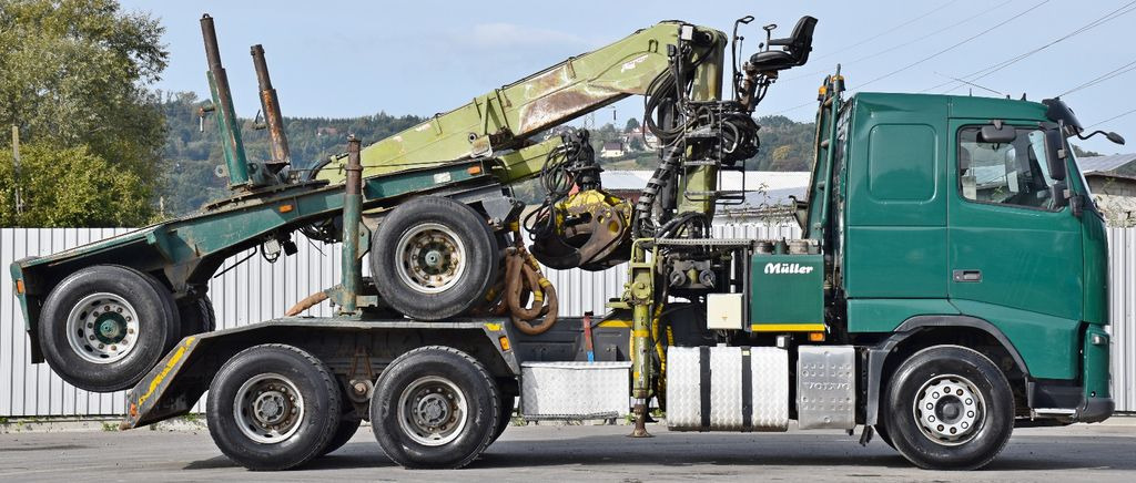 Volvo FH 500 * LOGLIFT F251 S80A + Anhänger /6x4 Volvo FH 500 * LOGLIFT F251 S80A + Anhänger /6x4 - شاحنة قطع الأشجار, شاحنة كرين: صورة 4 Volvo FH 500 * LOGLIFT F251 S80A + Anhänger /6x4 Volvo FH 500 * LOGLIFT F251 S80A + Anhänger /6x4 - شاحنة قطع الأشجار, شاحنة كرين: صورة 4