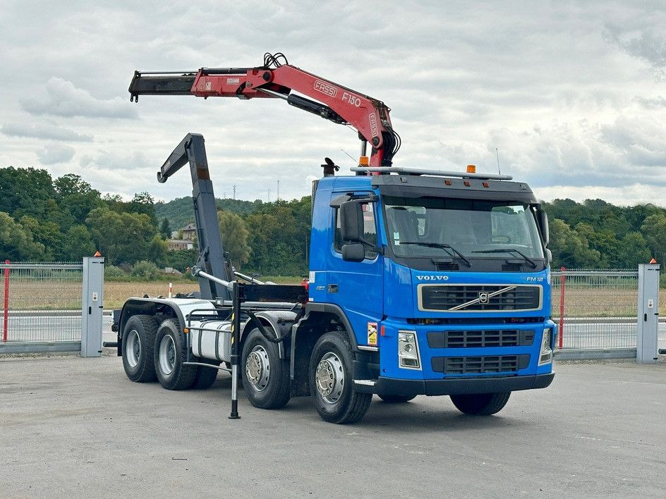 Volvo FM 12.420 * FASSI F150A.21 * 8x4 * TOP - شاحنة برافعة خطافية, شاحنة كرين: صورة 2 Volvo FM 12.420 * FASSI F150A.21 * 8x4 * TOP - شاحنة برافعة خطافية, شاحنة كرين: صورة 2