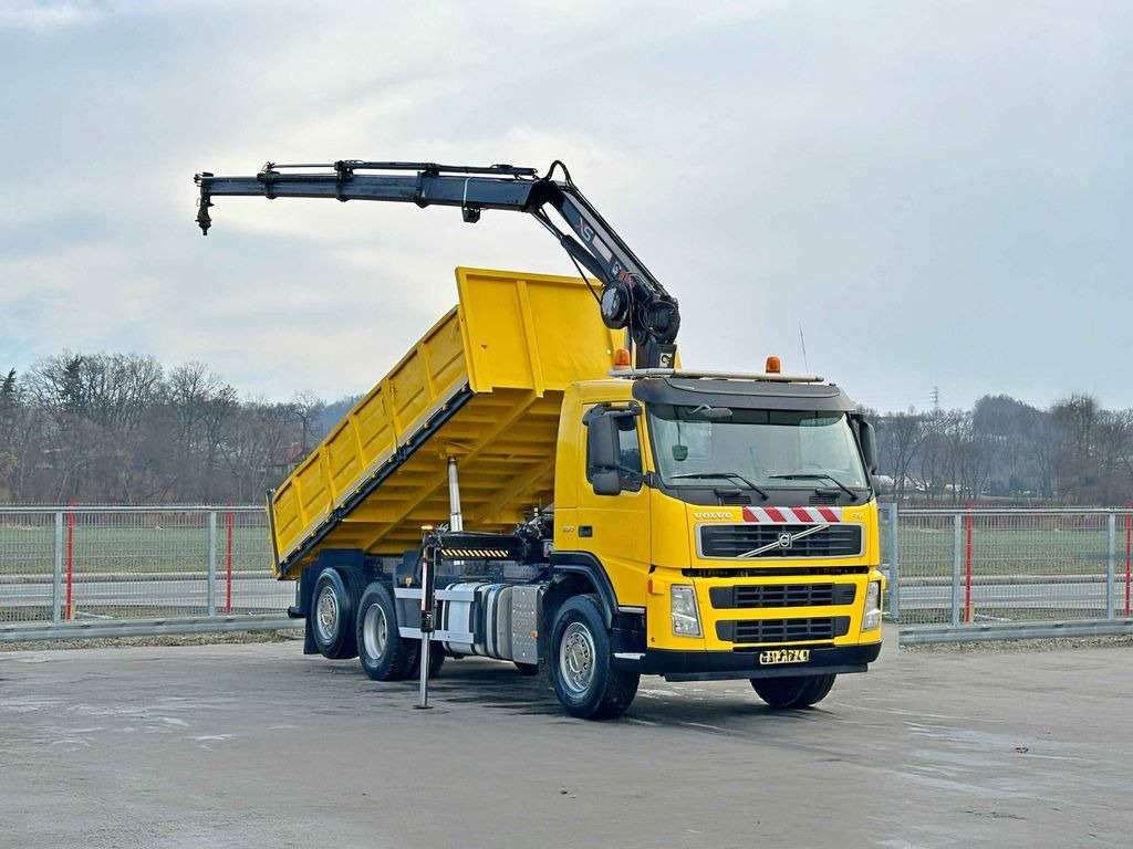 Volvo FM 330 Kipper 5,50m*HIAB 122 B -3 DUO*TOPZUSTAND - شاحنة كرين, شاحنة قلاب: صورة 2 Volvo FM 330 Kipper 5,50m*HIAB 122 B -3 DUO*TOPZUSTAND - شاحنة كرين, شاحنة قلاب: صورة 2