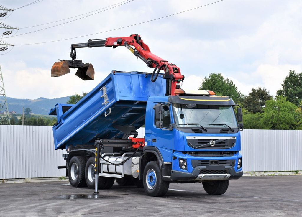 Volvo FMX 370 Kipper 4,90m *EPSILON Q150Z/FUNK*6x4 - شاحنة كرين, شاحنة قلاب: صورة 2 Volvo FMX 370 Kipper 4,90m *EPSILON Q150Z/FUNK*6x4 - شاحنة كرين, شاحنة قلاب: صورة 2