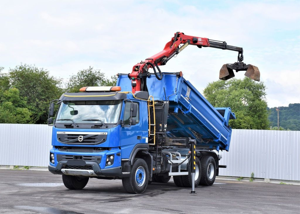 Volvo FMX 370 Kipper 4,90m *EPSILON Q150Z/FUNK*6x4 - شاحنة قلاب, شاحنة كرين: صورة 2 Volvo FMX 370 Kipper 4,90m *EPSILON Q150Z/FUNK*6x4 - شاحنة قلاب, شاحنة كرين: صورة 2