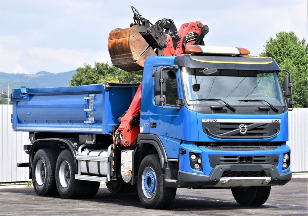 Volvo FMX 370 Kipper 4,90m *EPSILON Q150Z/FUNK*6x4 - شاحنة قلاب, شاحنة كرين: صورة 4 Volvo FMX 370 Kipper 4,90m *EPSILON Q150Z/FUNK*6x4 - شاحنة قلاب, شاحنة كرين: صورة 4
