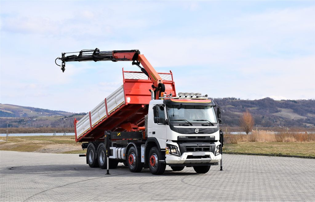 Volvo FMX 420 Kipper 6,20m *PK 1850 2 - SH B*FUNK/8x4 - شاحنة كرين, شاحنة قلاب: صورة 2 Volvo FMX 420 Kipper 6,20m *PK 1850 2 - SH B*FUNK/8x4 - شاحنة كرين, شاحنة قلاب: صورة 2