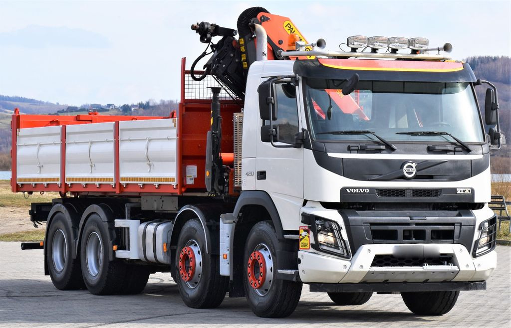 Volvo FMX 420 Kipper 6,20m *PK 1850 2 - SH B*FUNK/8x4 - شاحنة كرين, شاحنة قلاب: صورة 4 Volvo FMX 420 Kipper 6,20m *PK 1850 2 - SH B*FUNK/8x4 - شاحنة كرين, شاحنة قلاب: صورة 4