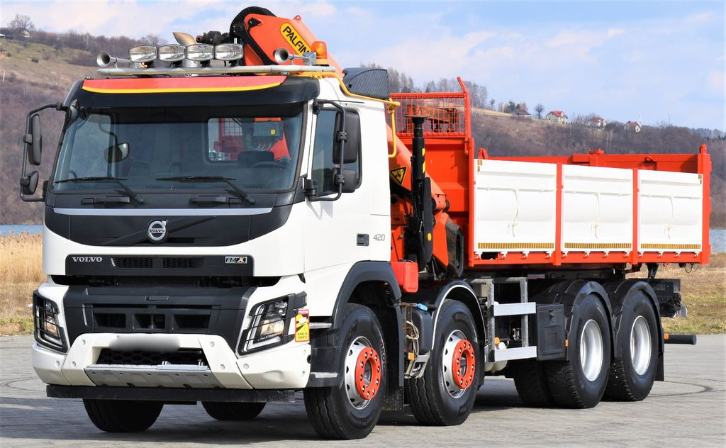 Volvo FMX 420 Kipper 6,20m *PK 1850 2 - SH B*FUNK/8x4 - شاحنة كرين, شاحنة قلاب: صورة 3 Volvo FMX 420 Kipper 6,20m *PK 1850 2 - SH B*FUNK/8x4 - شاحنة كرين, شاحنة قلاب: صورة 3