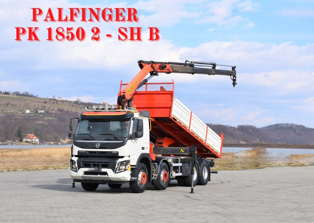Volvo FMX 420 Kipper 6,20m *PK 1850 2 - SH B*FUNK/8x4 - شاحنة كرين, شاحنة قلاب: صورة 1 Volvo FMX 420 Kipper 6,20m *PK 1850 2 - SH B*FUNK/8x4 - شاحنة كرين, شاحنة قلاب: صورة 1