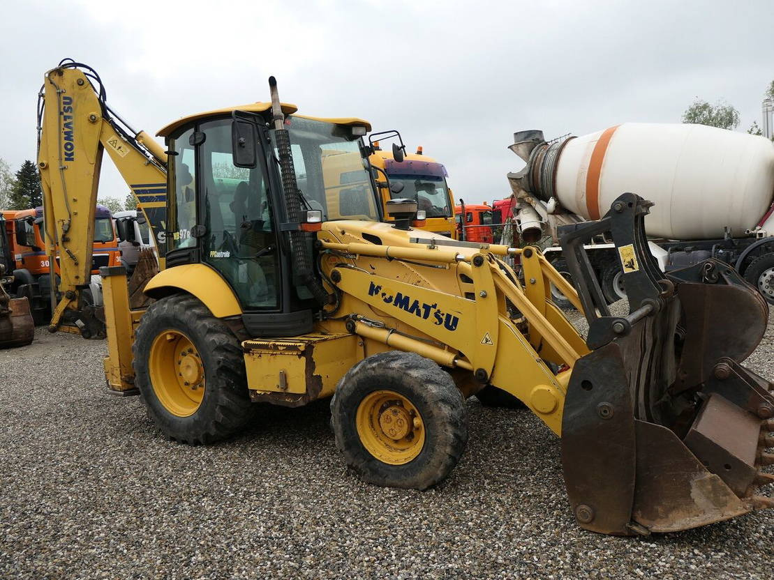 Komatsu WB 97-5 - لودر ذو محراث خلفي/ باكهو: صورة 4 Komatsu WB 97-5 - لودر ذو محراث خلفي/ باكهو: صورة 4
