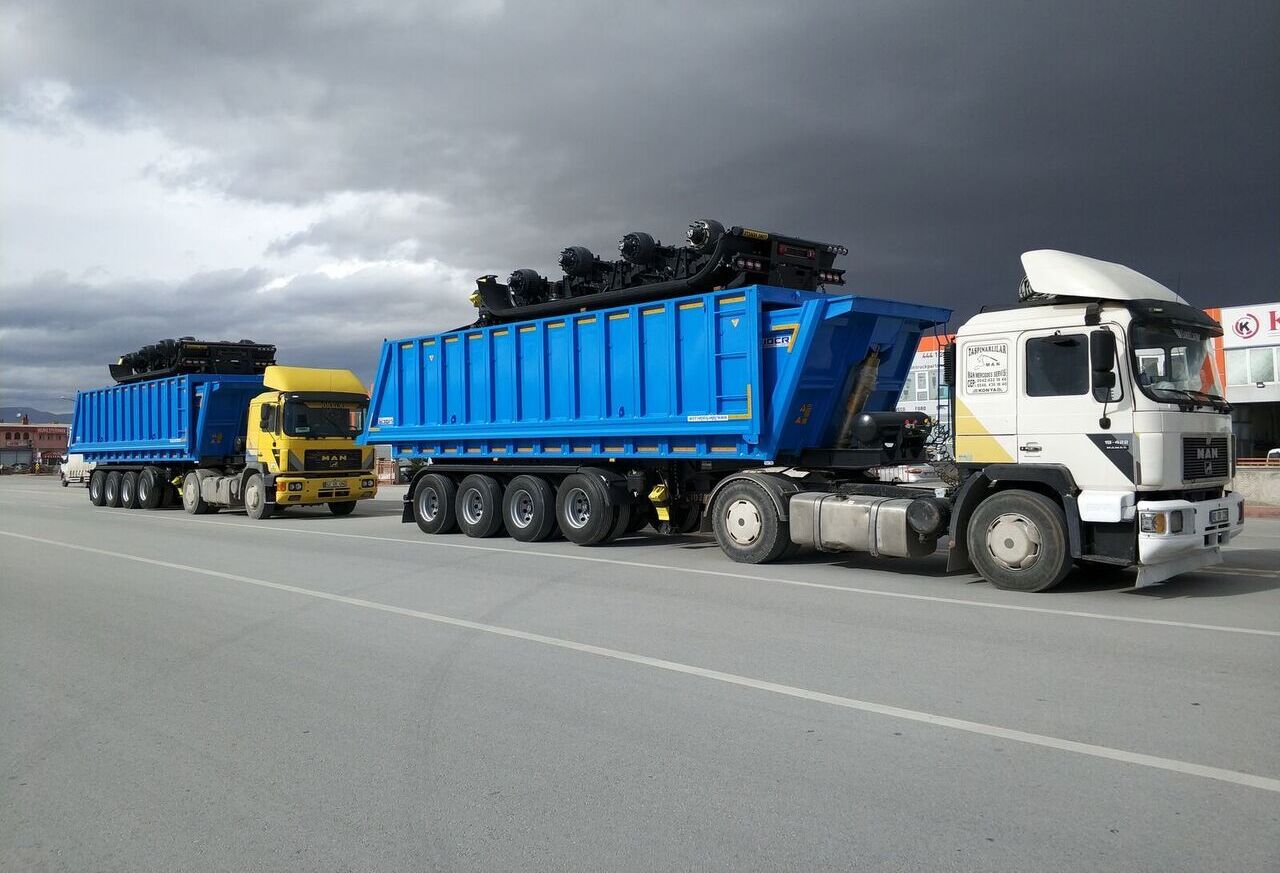 نصف مقطورة قلابة للبيع  LIDER 2024 MODEL NEW 35 M3 DUMPER ( BENNE ): صورة 10