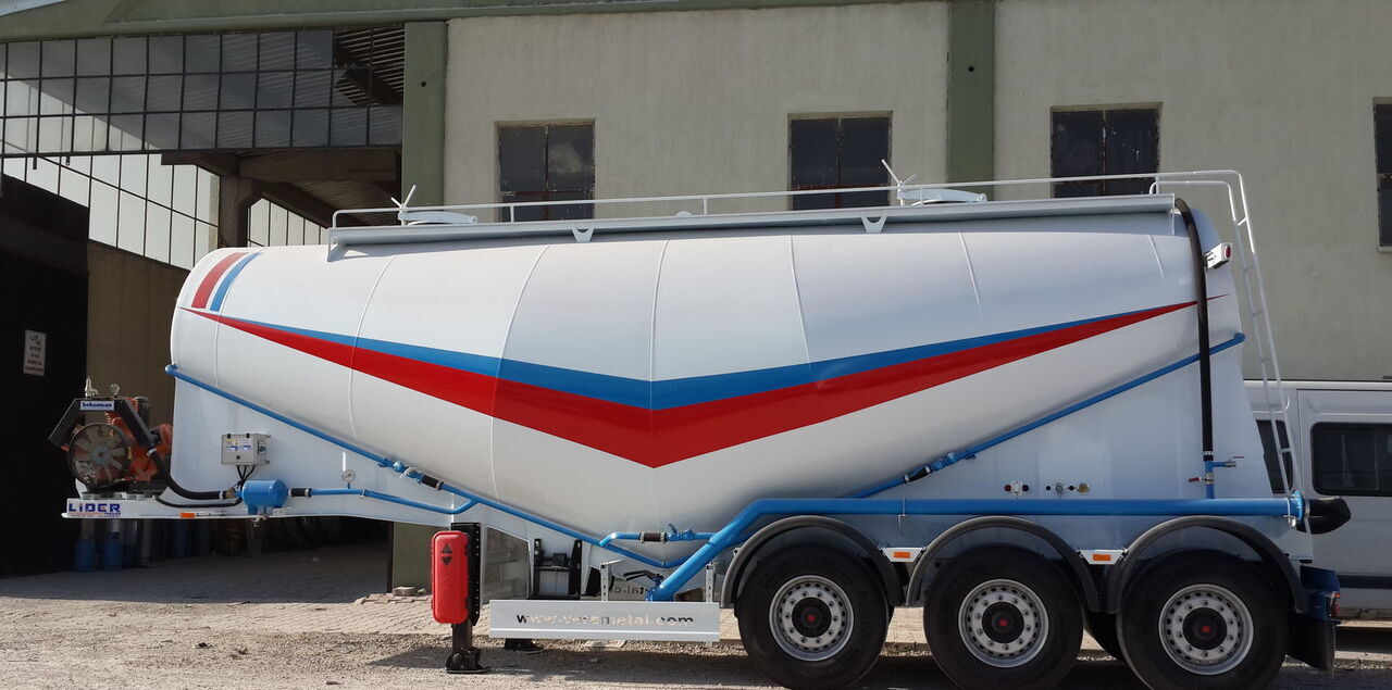 نصف مقطورة صهريج لنقل الأسمنت للبيع LIDER 2025 NEW 80 TONS CAPACITY FROM MANUFACTURER READY IN STOCK: صورة 8 نصف مقطورة صهريج لنقل الأسمنت للبيع LIDER 2025 NEW 80 TONS CAPACITY FROM MANUFACTURER READY IN STOCK: صورة 8