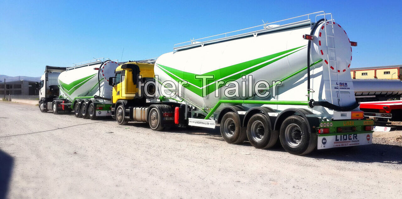 نصف مقطورة صهريج لنقل الأسمنت للبيع LIDER 2025 NEW 80 TONS CAPACITY FROM MANUFACTURER READY IN STOCK: صورة 9 نصف مقطورة صهريج لنقل الأسمنت للبيع LIDER 2025 NEW 80 TONS CAPACITY FROM MANUFACTURER READY IN STOCK: صورة 9