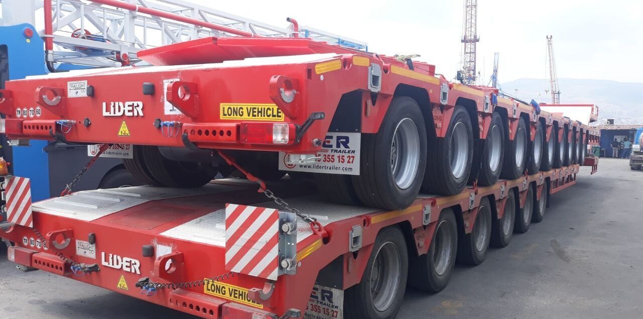 نصف مقطورة بلودر منخفض للبيع LIDER 2025 model 150 Tons capacity Lowbed semi trailer: صورة 14 نصف مقطورة بلودر منخفض للبيع LIDER 2025 model 150 Tons capacity Lowbed semi trailer: صورة 14