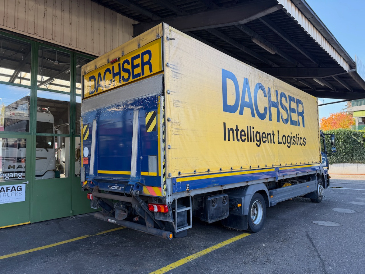 شاحنة ذات ستائر جانبية MERCEDES 1224 L: صورة 12