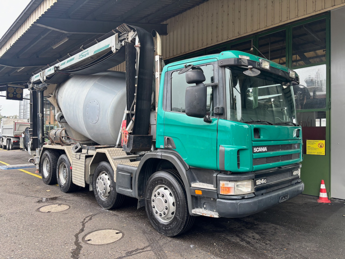 SCANIA P124CB8x4 - شاحنة خلاطة خرسانة: صورة 1 SCANIA P124CB8x4 - شاحنة خلاطة خرسانة: صورة 1