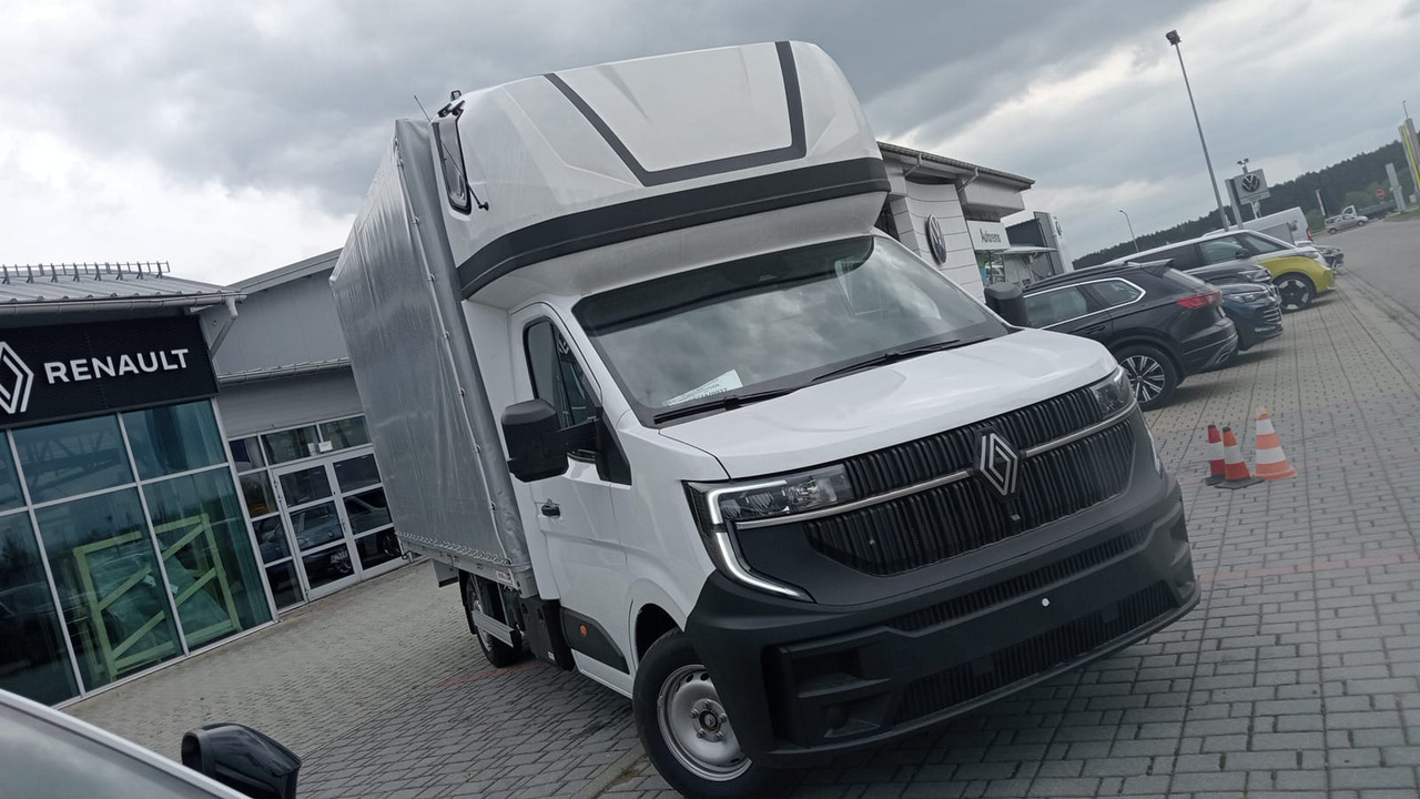 Renault Master 170 8PAL Schlafkabine Webasto - شاحنة مغلقة بستائر جانبية: صورة 1 Renault Master 170 8PAL Schlafkabine Webasto - شاحنة مغلقة بستائر جانبية: صورة 1