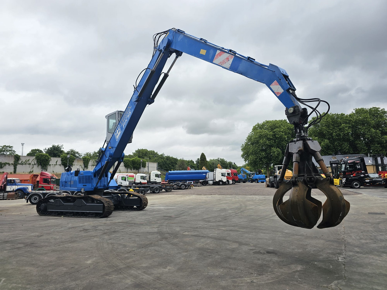 Fuchs RHL 350 Materialhandler With Adjustable Tracks - آلة التعامل مع النفايات: صورة 2 Fuchs RHL 350 Materialhandler With Adjustable Tracks - آلة التعامل مع النفايات: صورة 2