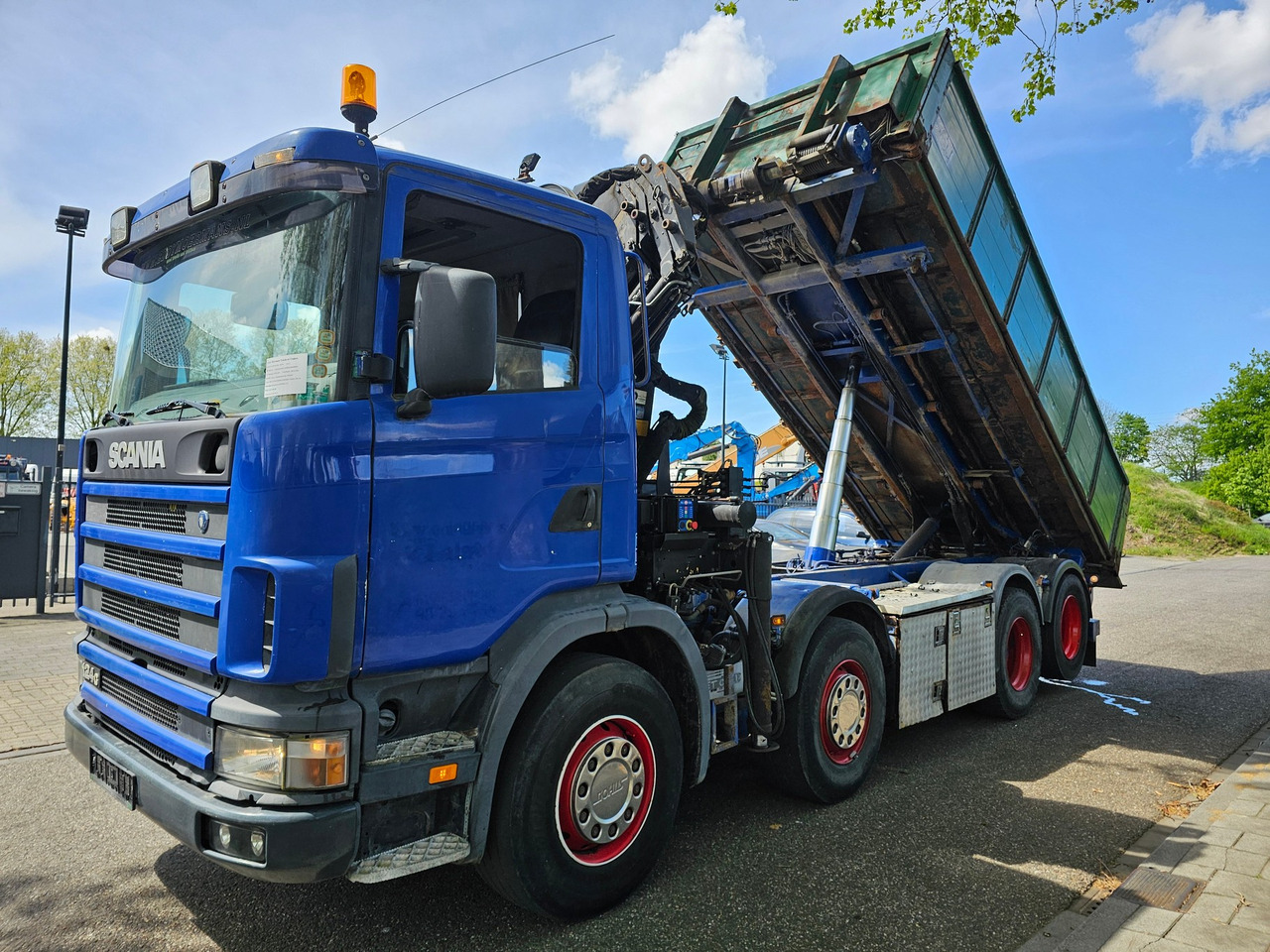 Scania R 124G 420 8x2 - شاحنة كرين: صورة 5 Scania R 124G 420 8x2 - شاحنة كرين: صورة 5