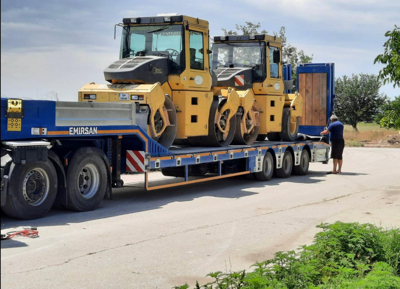 EMIRSAN 3 AXLE EXTENDABLE PLATFORM LOWBED - نصف مقطورة بلودر منخفض: صورة 1 EMIRSAN 3 AXLE EXTENDABLE PLATFORM LOWBED - نصف مقطورة بلودر منخفض: صورة 1