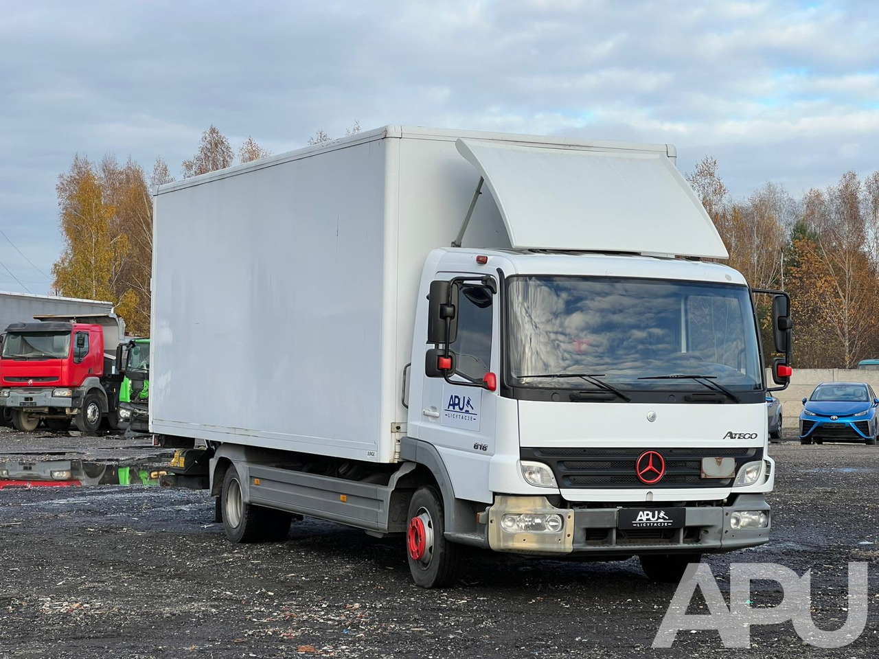 Mercedes-Benz ATEGO 818 winda - شاحنة صندوقية: صورة 3 Mercedes-Benz ATEGO 818 winda - شاحنة صندوقية: صورة 3