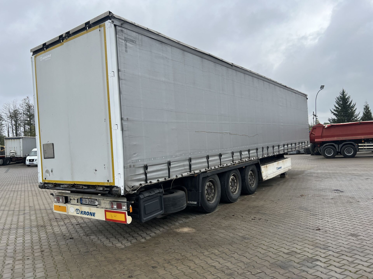 Naczepa ciężarowa KRONE - نصف مقطورة بستائر جانبية: صورة 5 Naczepa ciężarowa KRONE - نصف مقطورة بستائر جانبية: صورة 5