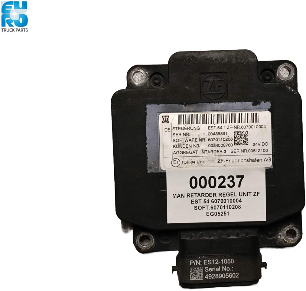 MAN RETARDER REGEL UNIT ZF EST 54 6070010004 SOFT.6070110208 EG 000237 - نقل الحركة - شاحنة: صورة 1 MAN RETARDER REGEL UNIT ZF EST 54 6070010004 SOFT.6070110208 EG 000237 - نقل الحركة - شاحنة: صورة 1