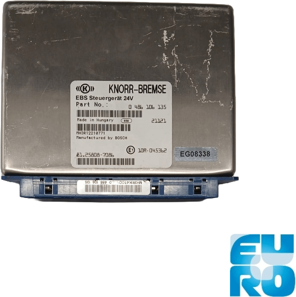 MAN TGS/X 06-EBS ELECTRONIC CONTROL UNIT (ECU) 5/7 KNORR PLUS 0486106309N50 - وحدة إي سي يو - شاحنة: صورة 1 MAN TGS/X 06-EBS ELECTRONIC CONTROL UNIT (ECU) 5/7 KNORR PLUS 0486106309N50 - وحدة إي سي يو - شاحنة: صورة 1