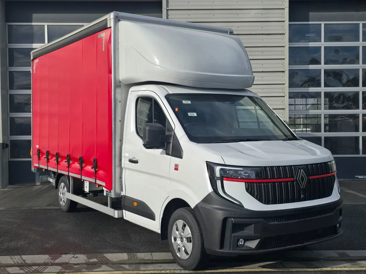 NEW Renault Master Red Edition Curtain Side - شاحنة مغلقة بستائر جانبية: صورة 1 NEW Renault Master Red Edition Curtain Side - شاحنة مغلقة بستائر جانبية: صورة 1