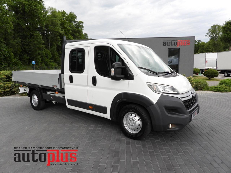 Citroën JUMPER  SKRZYNIA PODWÓJNA KABINA DOKA 7 MIEJSC TEMPOMAT KLIMATYZ - شاحنة توصيل مفتوحة, الشاحنات الصغيرة كابينة مزدوجة: صورة 1 Citroën JUMPER  SKRZYNIA PODWÓJNA KABINA DOKA 7 MIEJSC TEMPOMAT KLIMATYZ - شاحنة توصيل مفتوحة, الشاحنات الصغيرة كابينة مزدوجة: صورة 1