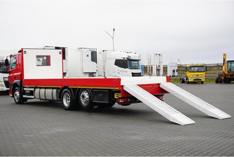 DAF CF / 410 / ACC / E 6 / SKRZYNIOWY + NAJAZDY / DŁ. 8,5 M / OŚ SKR - شاحنات مسطحة: صورة 5 DAF CF / 410 / ACC / E 6 / SKRZYNIOWY + NAJAZDY / DŁ. 8,5 M / OŚ SKR - شاحنات مسطحة: صورة 5