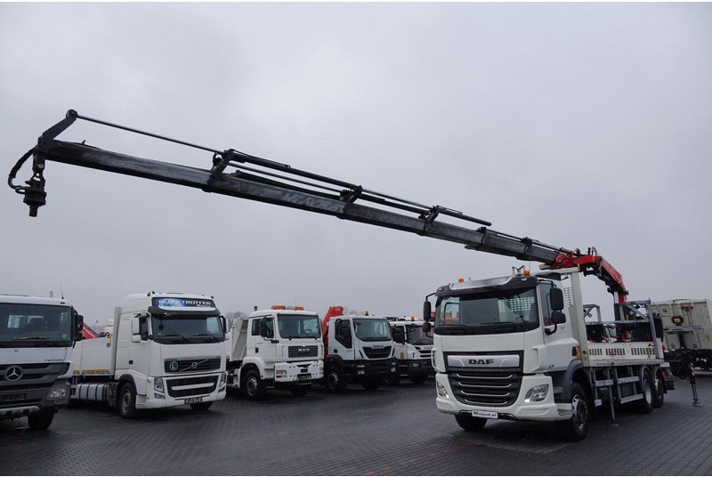 DAF CF 450 - شاحنات مسطحة, شاحنة كرين: صورة 4 DAF CF 450 - شاحنات مسطحة, شاحنة كرين: صورة 4