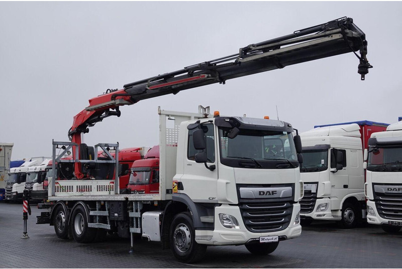 DAF CF 450 - شاحنات مسطحة, شاحنة كرين: صورة 3 DAF CF 450 - شاحنات مسطحة, شاحنة كرين: صورة 3