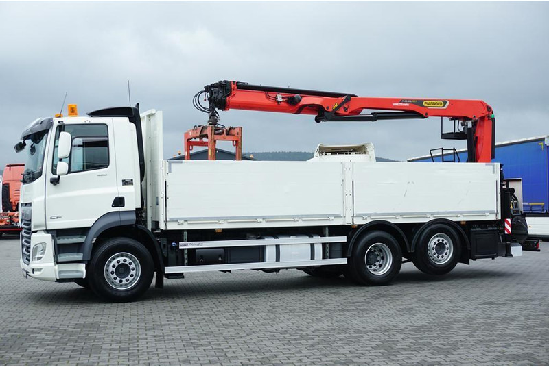 DAF CF / 480 / 6 X 2 / SKRZYNIOWY + HDS / PALFINGER PK 22 001L / OŚ - شاحنات مسطحة, شاحنة كرين: صورة 5 DAF CF / 480 / 6 X 2 / SKRZYNIOWY + HDS / PALFINGER PK 22 001L / OŚ - شاحنات مسطحة, شاحنة كرين: صورة 5