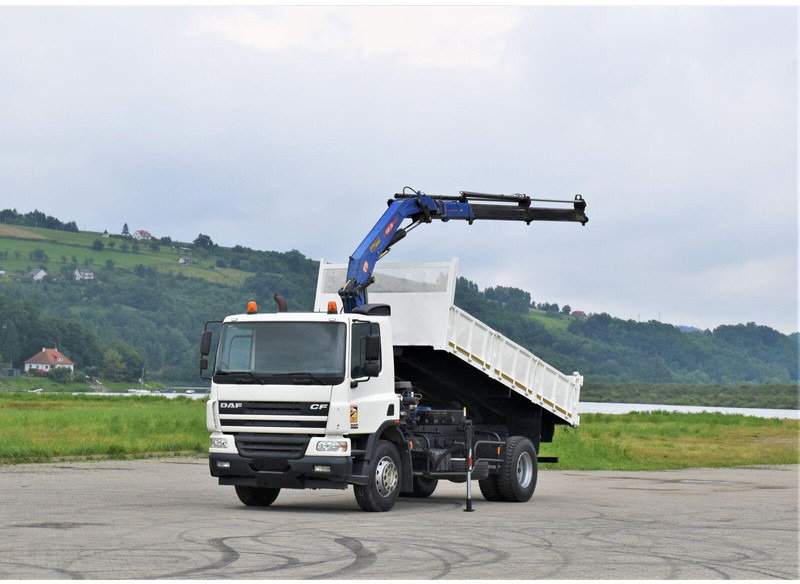 DAF CF 75.310 - شاحنة قلاب, شاحنة كرين: صورة 2 DAF CF 75.310 - شاحنة قلاب, شاحنة كرين: صورة 2