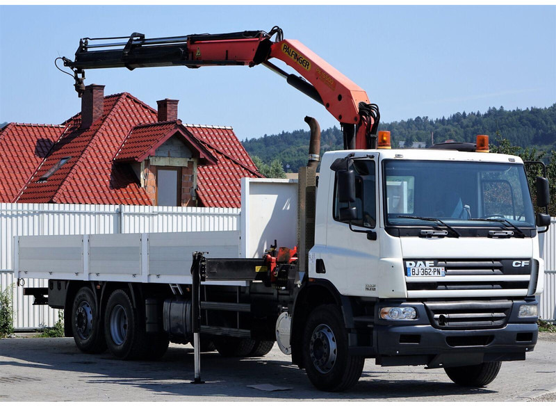 DAF CF 75.310 - شاحنات مسطحة, شاحنة كرين: صورة 2 DAF CF 75.310 - شاحنات مسطحة, شاحنة كرين: صورة 2
