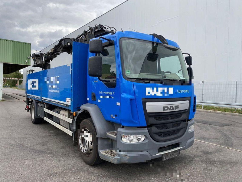DAF LF 280 - شاحنات مسطحة, شاحنة كرين: صورة 2 DAF LF 280 - شاحنات مسطحة, شاحنة كرين: صورة 2