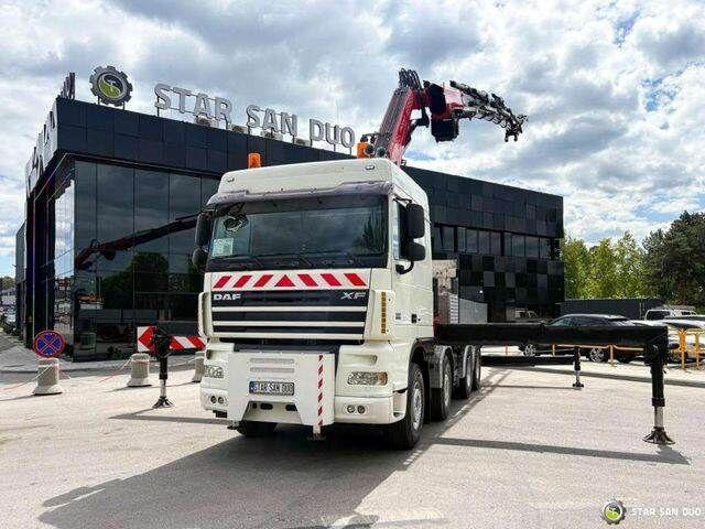 DAF XF 105.510 8x4 FASSI F800 XP Crane Fifth wheel - شاحنات مسطحة, شاحنة كرين: صورة 5 DAF XF 105.510 8x4 FASSI F800 XP Crane Fifth wheel - شاحنات مسطحة, شاحنة كرين: صورة 5
