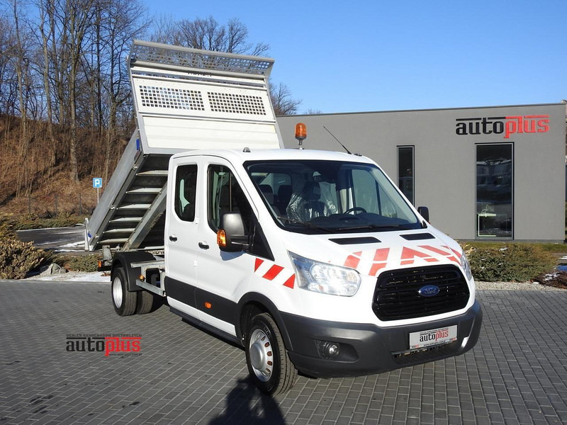 Ford TRANSIT WYWROTKA PODWÓJNA KABINA DOKA 6 MIEJSC TEMPOMAT KLIMATYZ - قلاب صغير, الشاحنات الصغيرة كابينة مزدوجة: صورة 1 Ford TRANSIT WYWROTKA PODWÓJNA KABINA DOKA 6 MIEJSC TEMPOMAT KLIMATYZ - قلاب صغير, الشاحنات الصغيرة كابينة مزدوجة: صورة 1