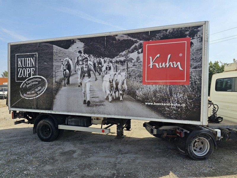 Geser BE Koffer semi-trailer + DHollandia LBW - نصف مقطورة بصندوق مغلق: صورة 1 Geser BE Koffer semi-trailer + DHollandia LBW - نصف مقطورة بصندوق مغلق: صورة 1