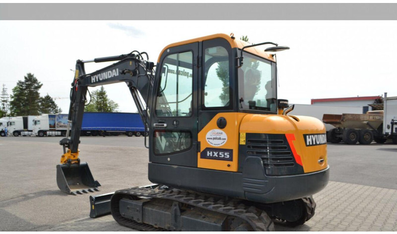 Hyundai HX55 Bager - حفار صغير: صورة 1 Hyundai HX55 Bager - حفار صغير: صورة 1