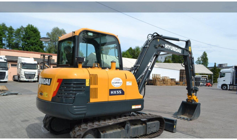 Hyundai HX55 Bager - حفار صغير: صورة 4 Hyundai HX55 Bager - حفار صغير: صورة 4