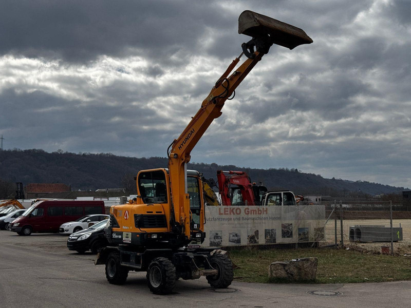 Hyundai Robex 55W-9A - حفار ذو عجلات: صورة 2 Hyundai Robex 55W-9A - حفار ذو عجلات: صورة 2