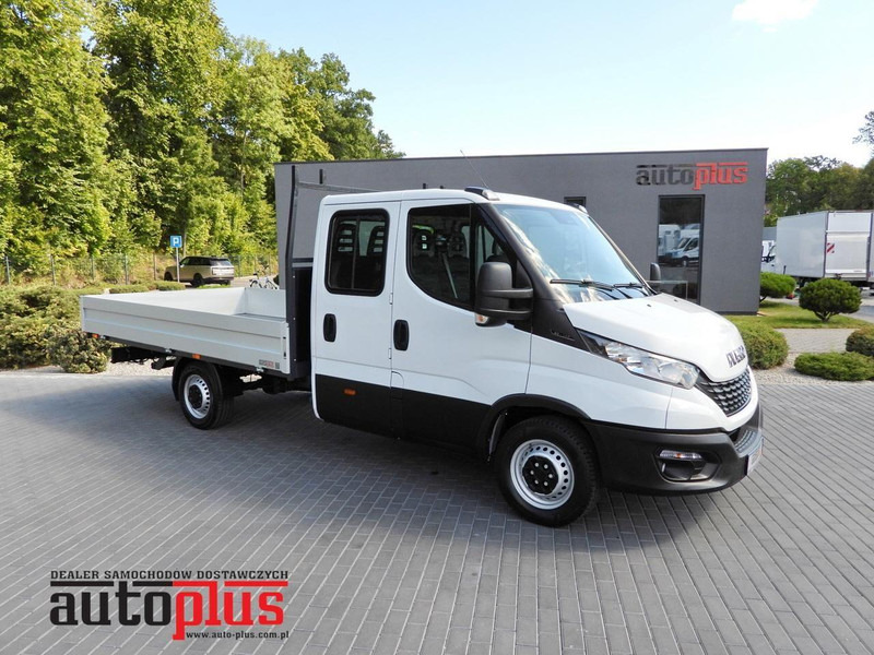 Iveco DAILY 35S14 SKRZYNIA PODWÓJNA KABINA DOKA 7 MIEJSC TEMPOMAT KLIM - شاحنة توصيل مفتوحة, الشاحنات الصغيرة كابينة مزدوجة: صورة 1 Iveco DAILY 35S14 SKRZYNIA PODWÓJNA KABINA DOKA 7 MIEJSC TEMPOMAT KLIM - شاحنة توصيل مفتوحة, الشاحنات الصغيرة كابينة مزدوجة: صورة 1