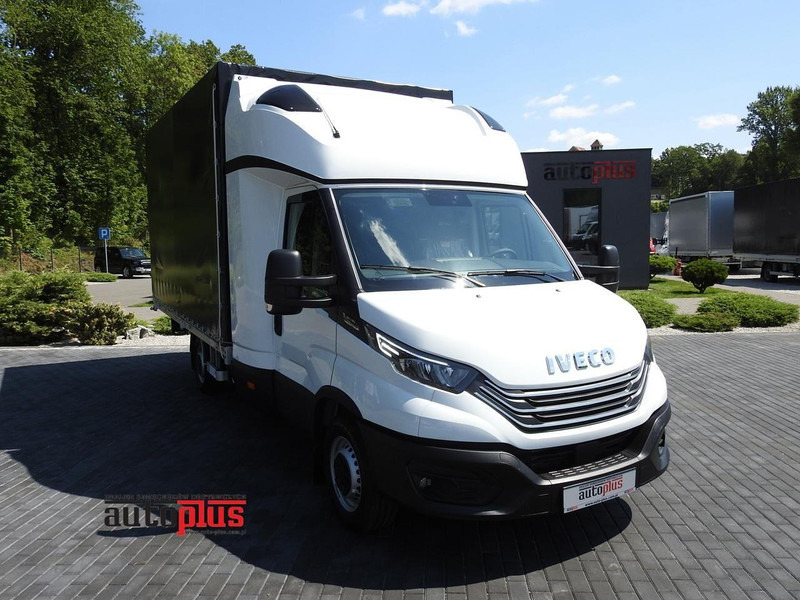 Iveco DAILY 35S18 NOWY PLANDEKA 8 PALET TEMPOMAT NAWIGACJA LEDY AUTOMA - شاحنة مغلقة بستائر جانبية: صورة 1 Iveco DAILY 35S18 NOWY PLANDEKA 8 PALET TEMPOMAT NAWIGACJA LEDY AUTOMA - شاحنة مغلقة بستائر جانبية: صورة 1
