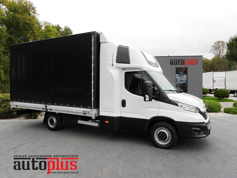 Iveco DAILY 35S18 PLANDEKA 10 PALET WEBASTO TEMPOMAT PNEUMATYKA KLIMAT - شاحنة مغلقة بستائر جانبية: صورة 1 Iveco DAILY 35S18 PLANDEKA 10 PALET WEBASTO TEMPOMAT PNEUMATYKA KLIMAT - شاحنة مغلقة بستائر جانبية: صورة 1
