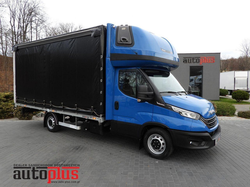 Iveco DAILY 35S21 PLANDEKA 10 PALET WEBASTO TEMPOMAT NAWIGACJA LEDY AU - شاحنة مغلقة بستائر جانبية: صورة 1 Iveco DAILY 35S21 PLANDEKA 10 PALET WEBASTO TEMPOMAT NAWIGACJA LEDY AU - شاحنة مغلقة بستائر جانبية: صورة 1