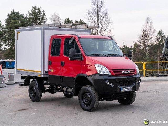 Iveco DAILY 4X4 OFFROAD CAMPER BOX DOKA - شاحنة بهيكل معدني للمقصورة, شاحنة كرين: صورة 3 Iveco DAILY 4X4 OFFROAD CAMPER BOX DOKA - شاحنة بهيكل معدني للمقصورة, شاحنة كرين: صورة 3