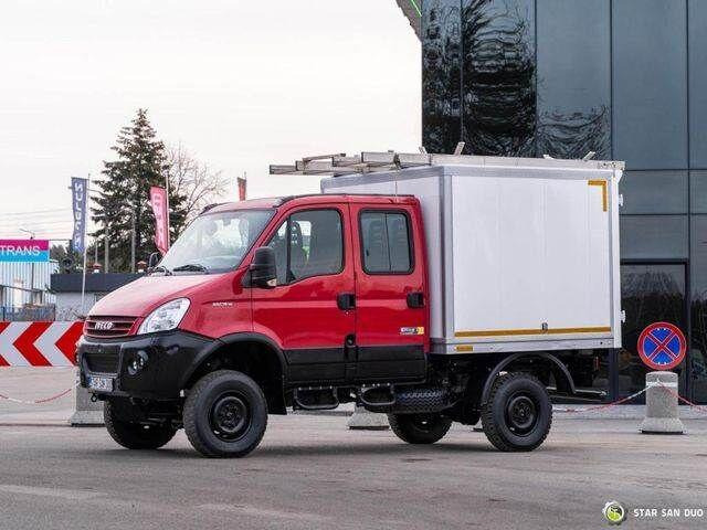 Iveco DAILY 4X4 OFFROAD CAMPER BOX DOKA - شاحنة بهيكل معدني للمقصورة, شاحنة كرين: صورة 5 Iveco DAILY 4X4 OFFROAD CAMPER BOX DOKA - شاحنة بهيكل معدني للمقصورة, شاحنة كرين: صورة 5