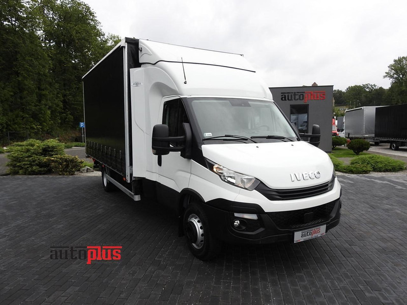 Iveco DAILY 70C18 PLANDEKA WINDA 12 PALET WEBASTO TEMPOMAT BLIŹNIACZE - شاحنة صندوقية: صورة 1 Iveco DAILY 70C18 PLANDEKA WINDA 12 PALET WEBASTO TEMPOMAT BLIŹNIACZE - شاحنة صندوقية: صورة 1